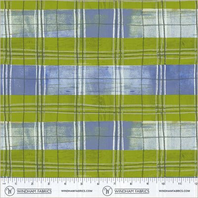 Cool Lime Plaid Cotton 43/44 Fabric Per Yard - Choice Fabrics54928D-16