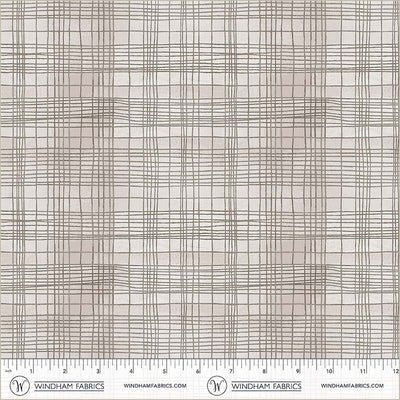 String Theory Plaid Seashell Cotton 43/44 Fabric Per Yard - Choice Fabrics54932D-25