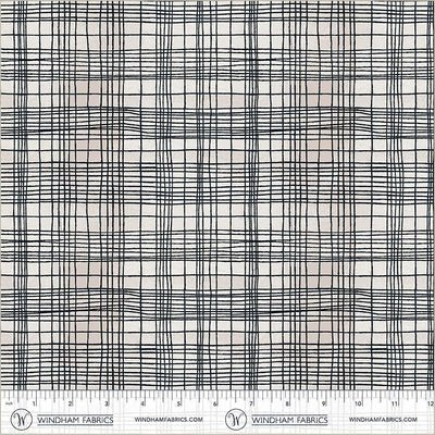 String Theory Plaid Cosmic Web Cotton 43/44 Fabric Per Yard - Choice Fabrics54932D-26