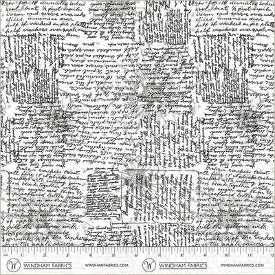 Winding Road Directions White Black Cotton 44"/45" Fabric Per Yard - Choice Fabrics55011-7