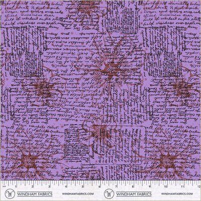 Winding Road Directions Lilac Cotton 44"/45" Fabric Per Yard - Choice Fabrics55011-8
