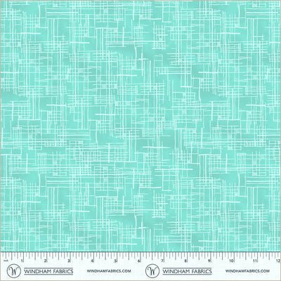 Winding Road Map Turquoise Cotton 44"/45" Fabric Per Yard - Choice Fabrics55014-10