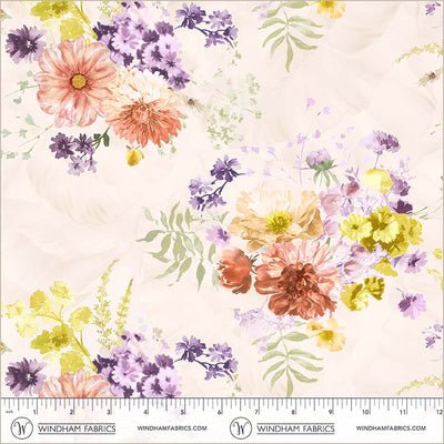 Aviva Ceremony Pearl Cotton 44"/45" Fabric Per Yard - Choice Fabrics55101-1