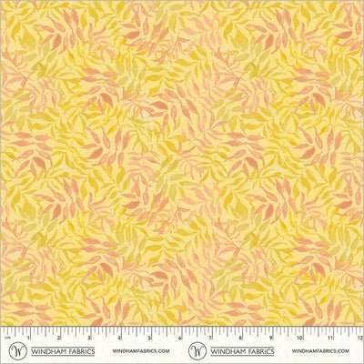 Aviva Foliage Sunshine Cotton 44"/45" Fabric Per Yard - Choice Fabrics55104-9