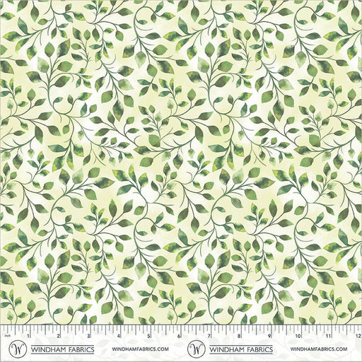 Violeta Climbing Vine Pale Yellow 44"/45" Cotton Fabric Per Yard - Choice Fabrics55335-10