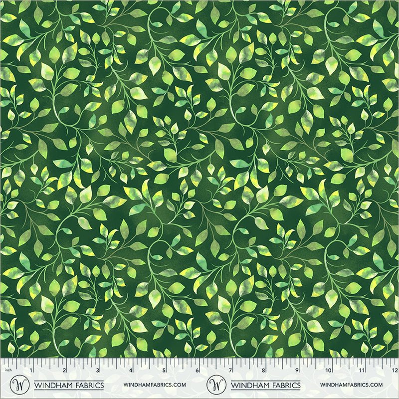 Violeta Climbing Vine Leaf 44"/45" Cotton Fabric Per Yard - Choice Fabrics55335-11