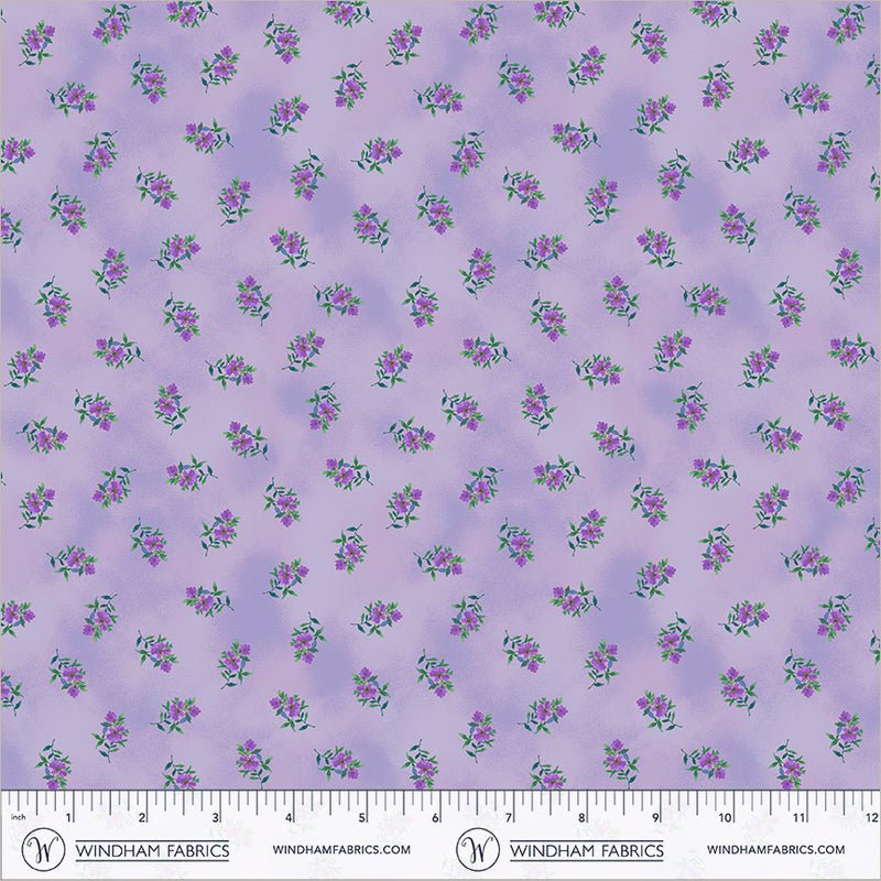 Violeta Petite Pickings Lavender 44"/45" Cotton Fabric Per Yard - Choice Fabrics55336-12