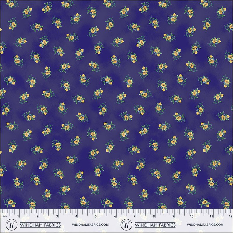 Violeta Petite Pickings Royal 44"/45" Cotton Fabric Per Yard - Choice Fabrics55336-4