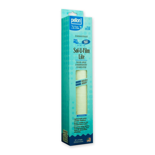 Pellon® 553 Sol-U-Film® Lite Embroidery Stabilizer – 12" x 9 Yard Package – Clear - Choice FabricsDS553RPKG