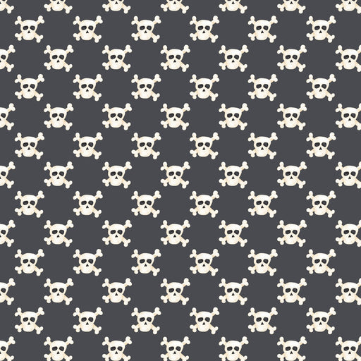 Camelot Flannels - 56240103B - 02 - Skulls - Choice Fabrics56240103B-02