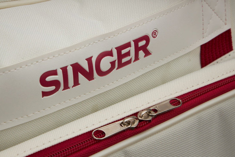 SINGER® Cream/Red Universal Tote Bag - Choice Fabrics250100096.01