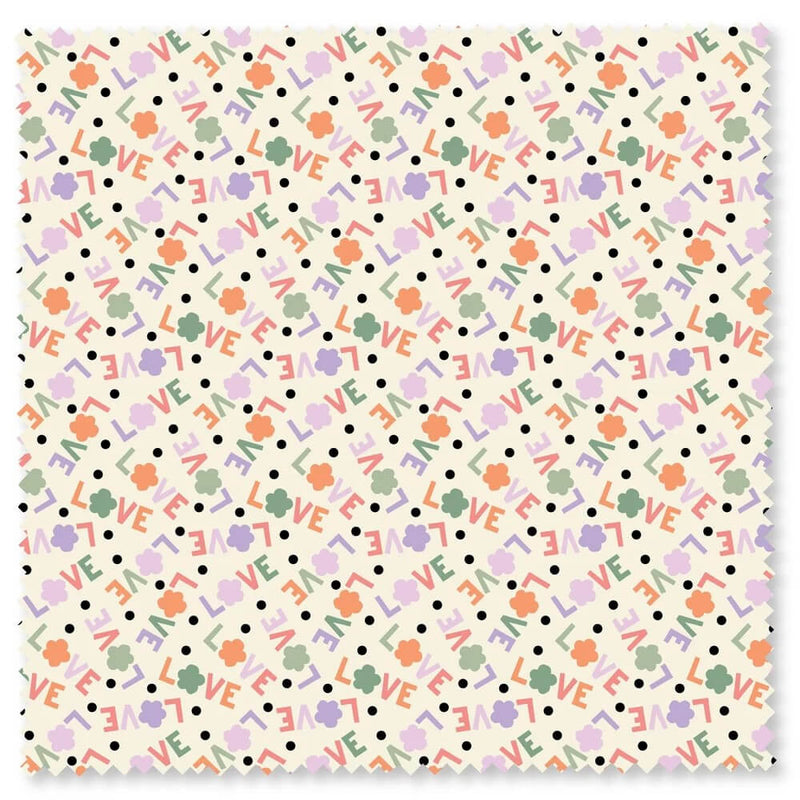 Love in Bloom - Flower Power Love (3 - Yard Pack) - Choice Fabrics610233