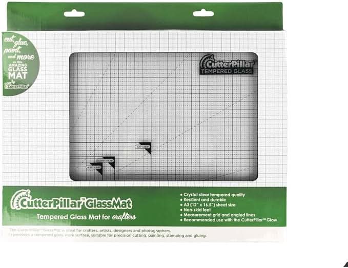 Cutterpillar Tempered Glass Crafting Board - Choice FabricsCPP-TGCB