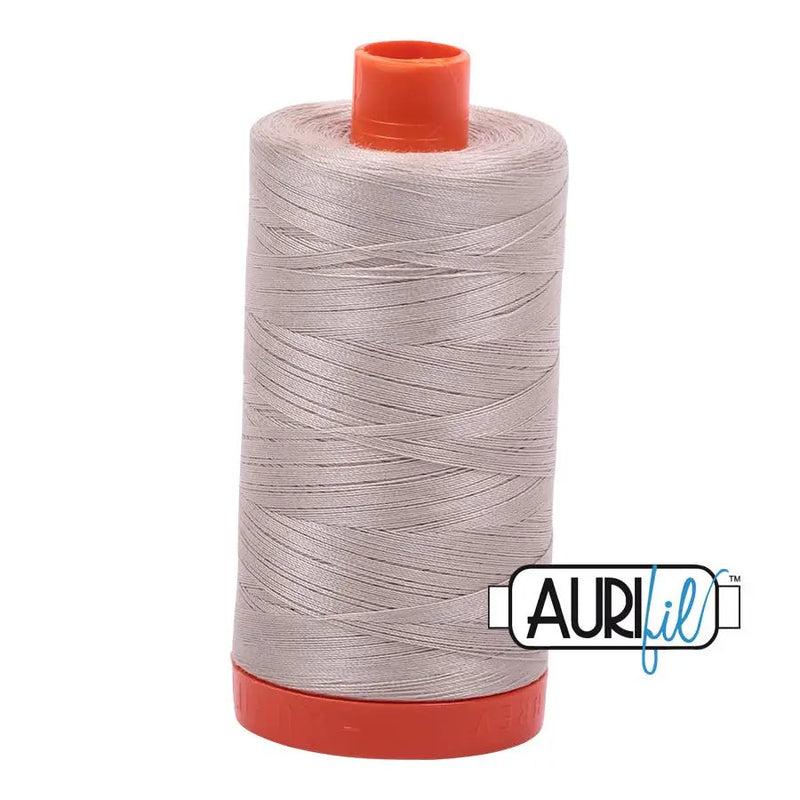 6711 Pewter Aurifil Cotton 50wt Large Spool - Choice FabricsMK50SP6711