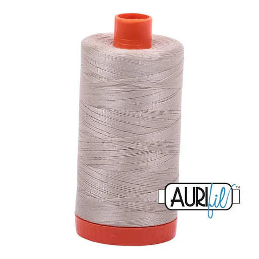 6711 Pewter Aurifil Cotton 50wt Large Spool - Choice FabricsMK50SP6711