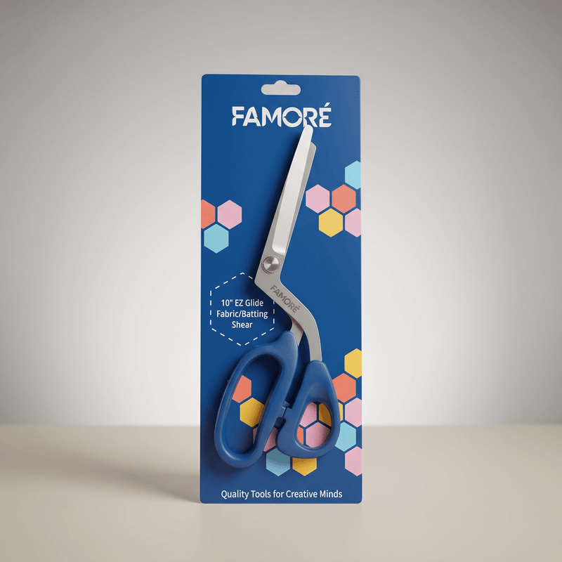 725A - EZ Glide Fabric/Batting Shears (10in.) - Choice Fabrics725A