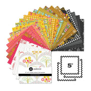 Jinny - 5 X 5 Charm Squares - 42 Cuts - Choice Fabrics5-Jinny-42