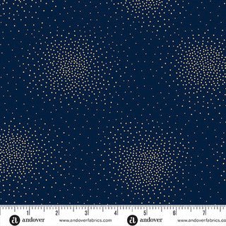 Spritz Metallic Spritz Midnight 44"/45" Cotton Fabric Per Yard - Choice FabricsA-10046-MB3