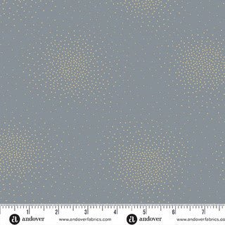 Spritz Metallic Spritz Charcoal 44"/45" Cotton Fabric Per Yard - Choice FabricsA-10046-MC