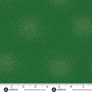 Spritz Metallic Spritz Evergreen 44"/45" Cotton Fabric Per Yard - Choice FabricsA-10046-MG2