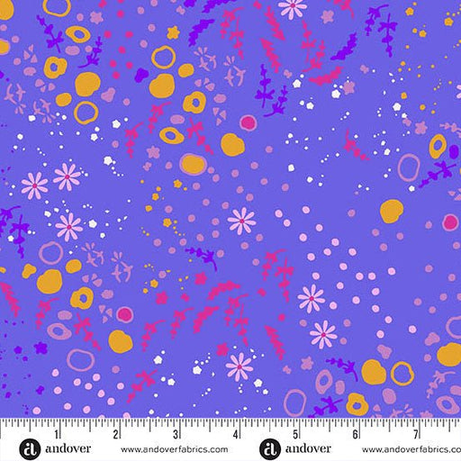 Sun Print 2026 Equanimity Tanzanite Cotton 44"/45" Fabric Per Yard - Choice FabricsA-10048-B