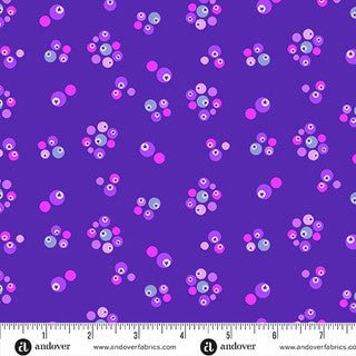 Perfect Day Bleubs Blue Cotton 44"/45" Fabric Per Yard - Choice FabricsA-10219-B