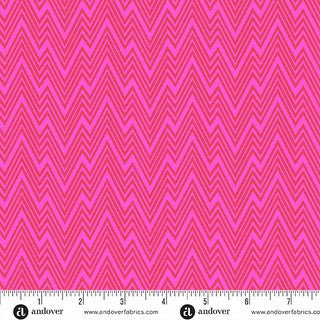 Perfect Day Zigziig Pink Cotton 44"/45" Fabric Per Yard - Choice FabricsA-10221-E