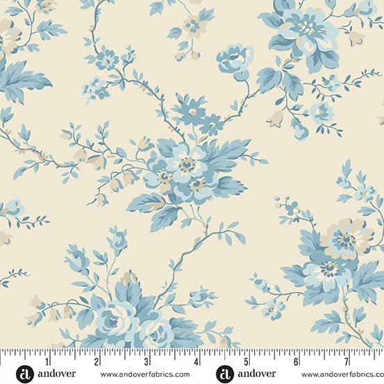 Special Delivery Heirloom Rose Breeze 44"/45" Cotton Fabric Per Yard - Choice FabricsA-10468-BL