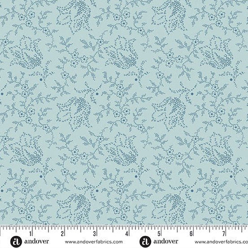 Special Delivery Garden Tulip Sky 44"/45" Cotton Fabric Per Yard - Choice FabricsA-10472-B