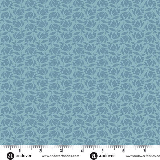 Special Delivery Lilybell Faded Blue 44"/45" Cotton Fabric Per Yard - Choice FabricsA-10474-B1