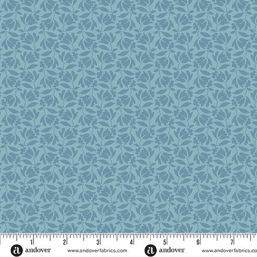 Special Delivery Lilybell Faded Blue 44"/45" Cotton Fabric Per Yard - Choice FabricsA-10474-B1