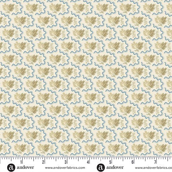 Special Delivery Leaves Shore 44"/45" Cotton Fabric Per Yard - Choice FabricsA-10482-L