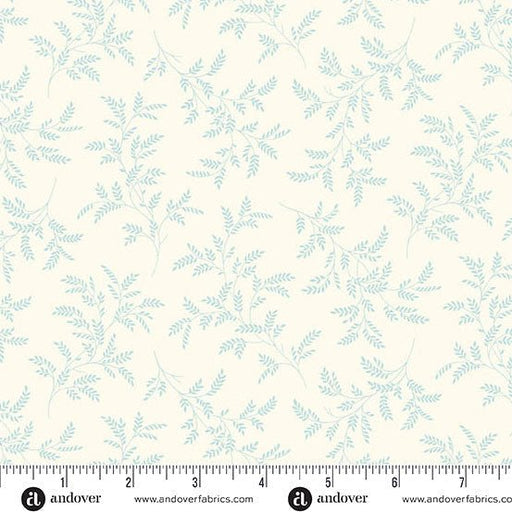 Special Delivery Tree Fern Cornflower 44"/45" Cotton Fabric Per Yard - Choice FabricsA-10484-L