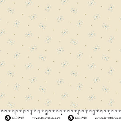 Special Delivery Love Letters Stationary 44"/45" Cotton Fabric Per Yard - Choice FabricsA-10486-L