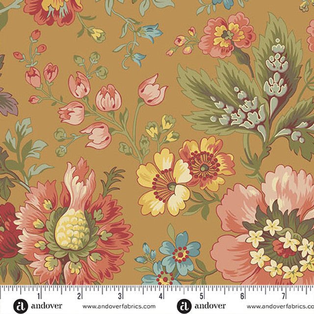 Milk and Honey Yellow Farmer's Daughter 108's Cotton Wideback Fabric Per Yard - Choice FabricsAW-10094-Y