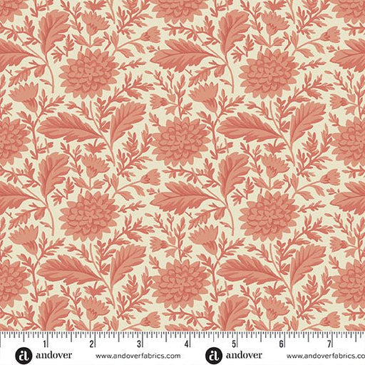 Autumn Bouquet Marigold Cream 108" Cotton Wideback Fabric per yard - Choice FabricsAW-10193-O