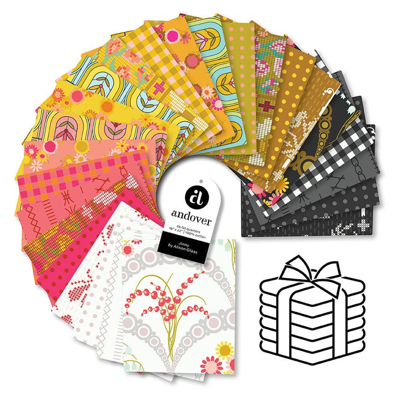 Jinny - 25 Fat Quarter Bundle - Choice FabricsFQ-JINNY-25