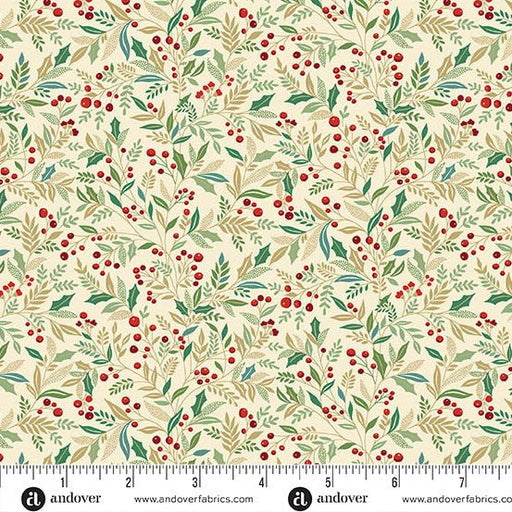 Adorn Holly Cream 44"/45" Cotton Fabric Per Yard - Choice FabricsMU-214-Q