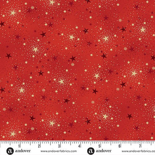 Adorn Sparkle Red 44"/45" Cotton Fabric Per Yard - Choice FabricsMU-216-R5