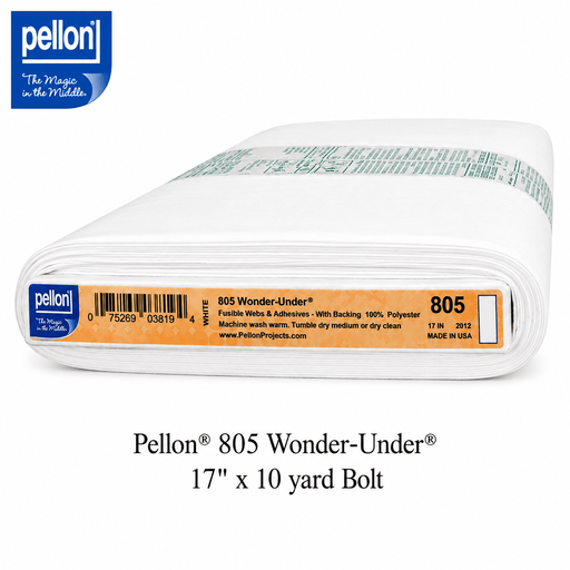 Pellon® 805 Wonder-Under® 17" x 10 yard Bolt (White) - Choice FabricsDS805-1710BOLT