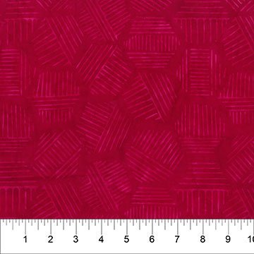 Hexies - Raspberry 45" wide fabric per yard - Choice FabricsFFDS-81700-23 12