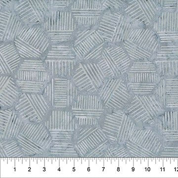 Hexies - Smoke 45" wide fabric per yard - Choice FabricsFFDS-81700-93 12