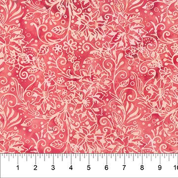 DANDELION WISHES - Stylized Floral - Blush 45" wide fabric per yard - Choice FabricsFFDS-83041-21 15