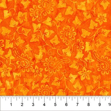 CITY SPIRIT - Al Fresca - Wild Orange 45" wide fabric per yard - Choice FabricsFFDS-83063-59 15