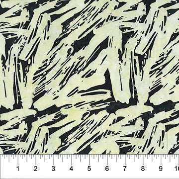 Celebration Brush Stroke - Black/Cream 45" wide fabric per yard - Choice FabricsFFDS-83520-99 15