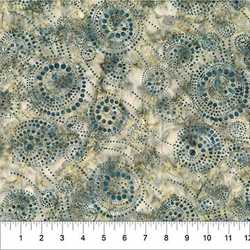 Midnight Savanna II Circle Dot - Moss Stone 45" wide fabric per yard - Choice FabricsFFDS-83611-74 15