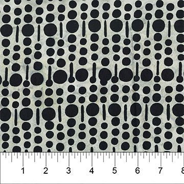 Bubble Pop Dot Dash - Black 45" wide fabric per yard - Choice FabricsFFDS-83704-90 15