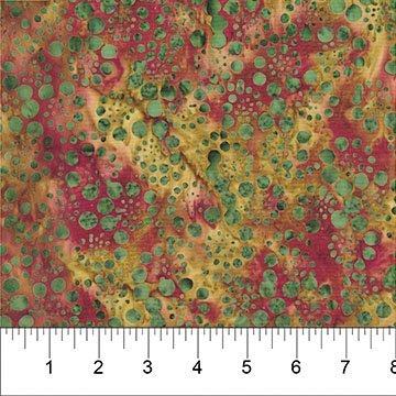 Bubble Pop Swirl - Wild Orange 45" wide fabric per yard - Choice FabricsFFDS-83705-59 15