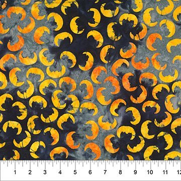 Happy Haunting - Moon Tangerine 45" wide fabric per yard - Choice FabricsFFDS-83708-56 15