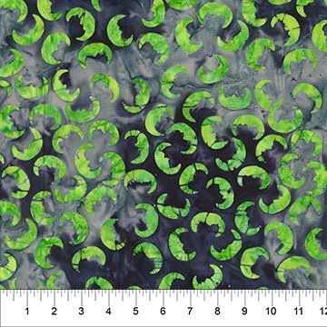 Happy Haunting - Moon Citrus Green 45" wide fabric per yard - Choice FabricsFFDS-83708-72 15